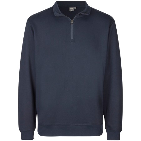 0384 PRO Wear CARE sweat | unbrushed | ¼ zip
