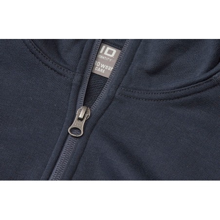 0385 PRO Wear CARE sweat | unbrushed | ¼ zip | Women