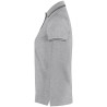 0523 Contrast polo shirt | stretch | Women