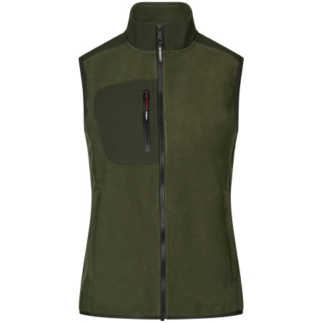0747 Bonded fleece vest | Women