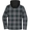 JN1872 Workwear Check Shirt Jacket