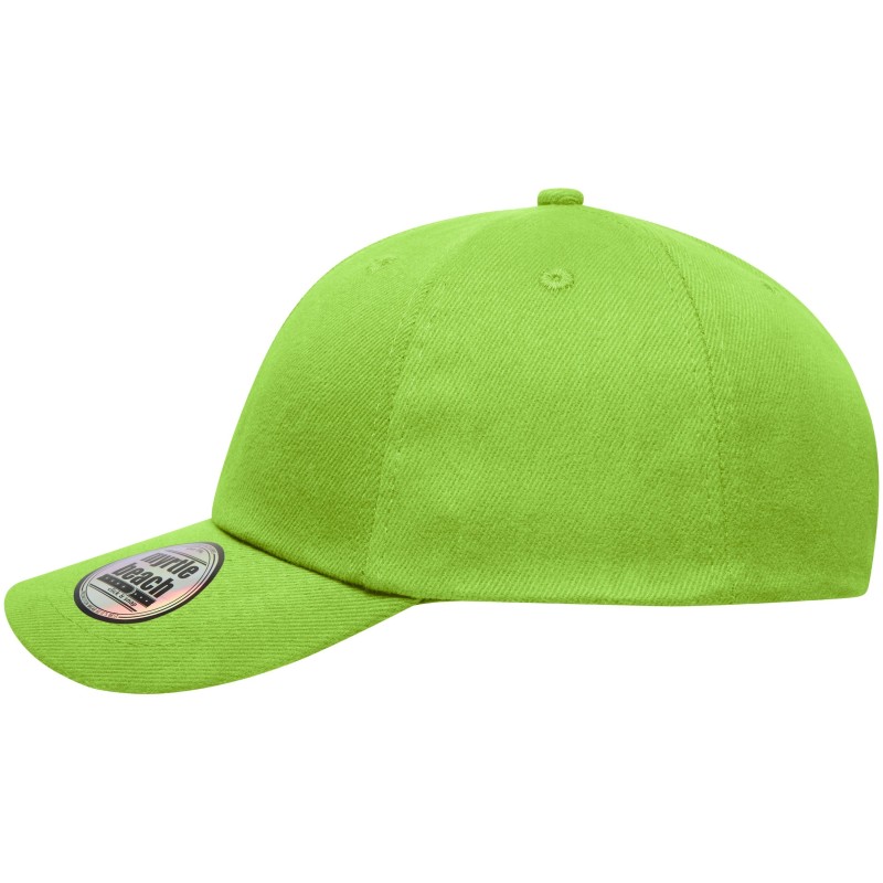 MB6223 6 Panel Heavy Brushed Cap