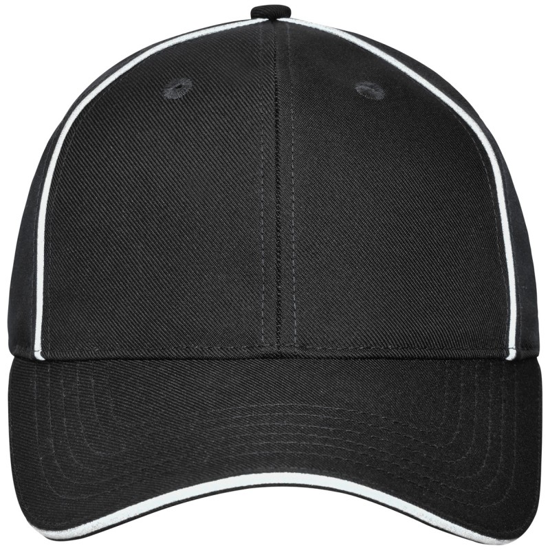 MB6234 6 Panel Workwear Cap - SOLID -