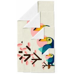 DOUBLE FACE Ręcznik 100x180