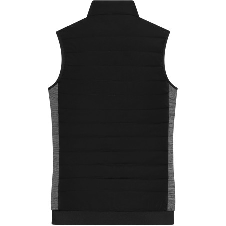 JN1863 Ladies' Padded Hybrid Vest