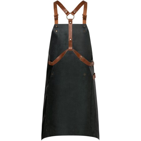 LS 35 Leather Bib Apron X-Style