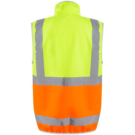 TRS257 Pro Hi-Vis Zip Collar Vest